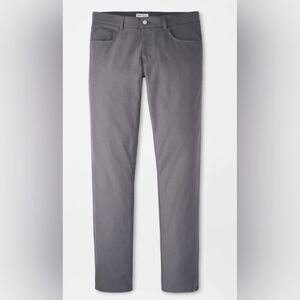 Peter Millar eb66 Performance Five-Pocket Pant - 33x32 - Iron